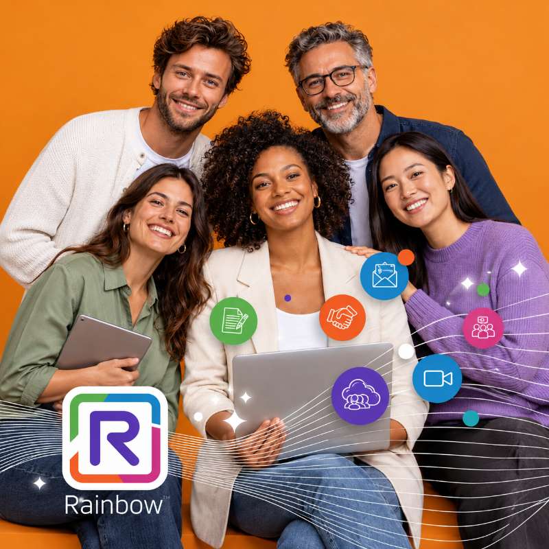 Avec Rainbow Premium, Alcatel-Lucent Enterprise répond aux enjeux de souveraineté de l’IA en Europe pour le secteur public et les activités sensibles. Avec Rainbow Premium, Alcatel-Lucent Enterprise répond aux enjeux de souveraineté de l’IA en Europe pour le secteur public et les activités sensibles.